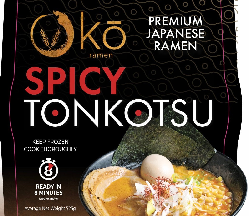 Frozen Ramen Spicy Tonkotsu Kō & Waves